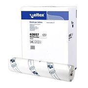 Celtex Liegenabdeckungen 2-lagig Tissue wei� 60x38cm 132 Abrisse, 9 Rollen je 50m