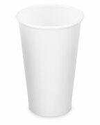 Hei- und Kaltgetrnkebecher Pappbecher wei 400ml 510ml,  90mm, 10 Stk.