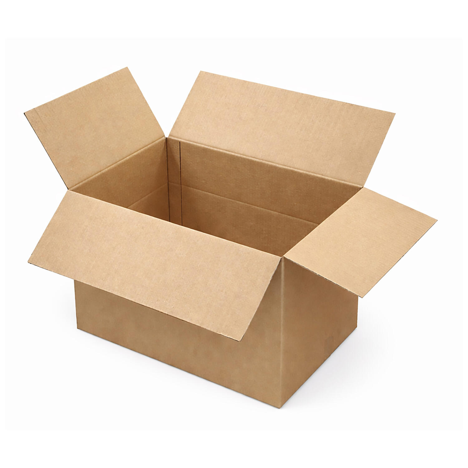 Faltkarton  540x340x(200)-320mm mit variabler H�he 2-wellig braun
