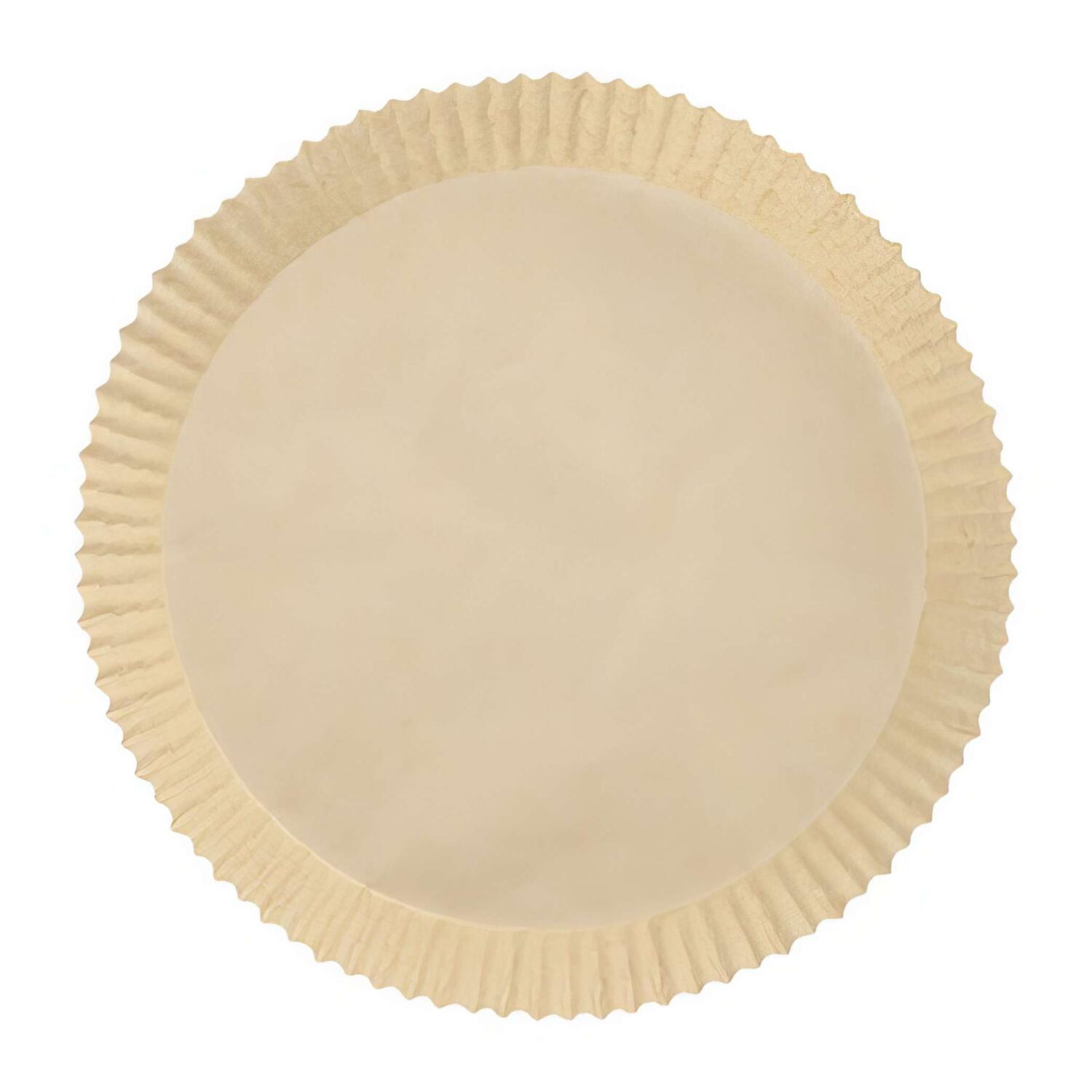 Backpapierzuschnitte fr Heiluftfritteusen Mikrowelle Backofen 23cm x 4,5cm braun, 100 Stk.