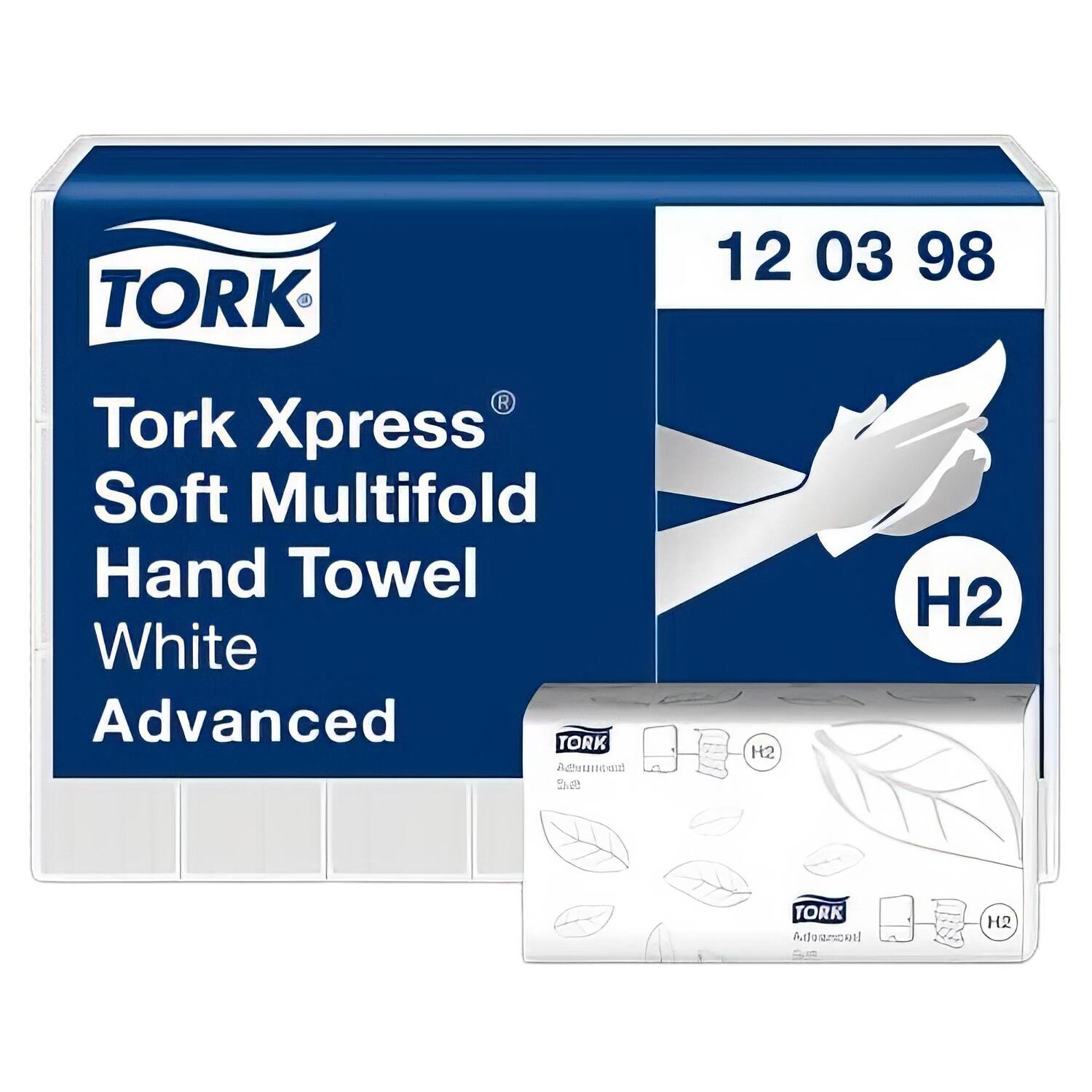 Tork Advanced Interfold Falthandt�cher 21,2x25,5cm 2-lagig, 21x180 Stk=3780 St�ck