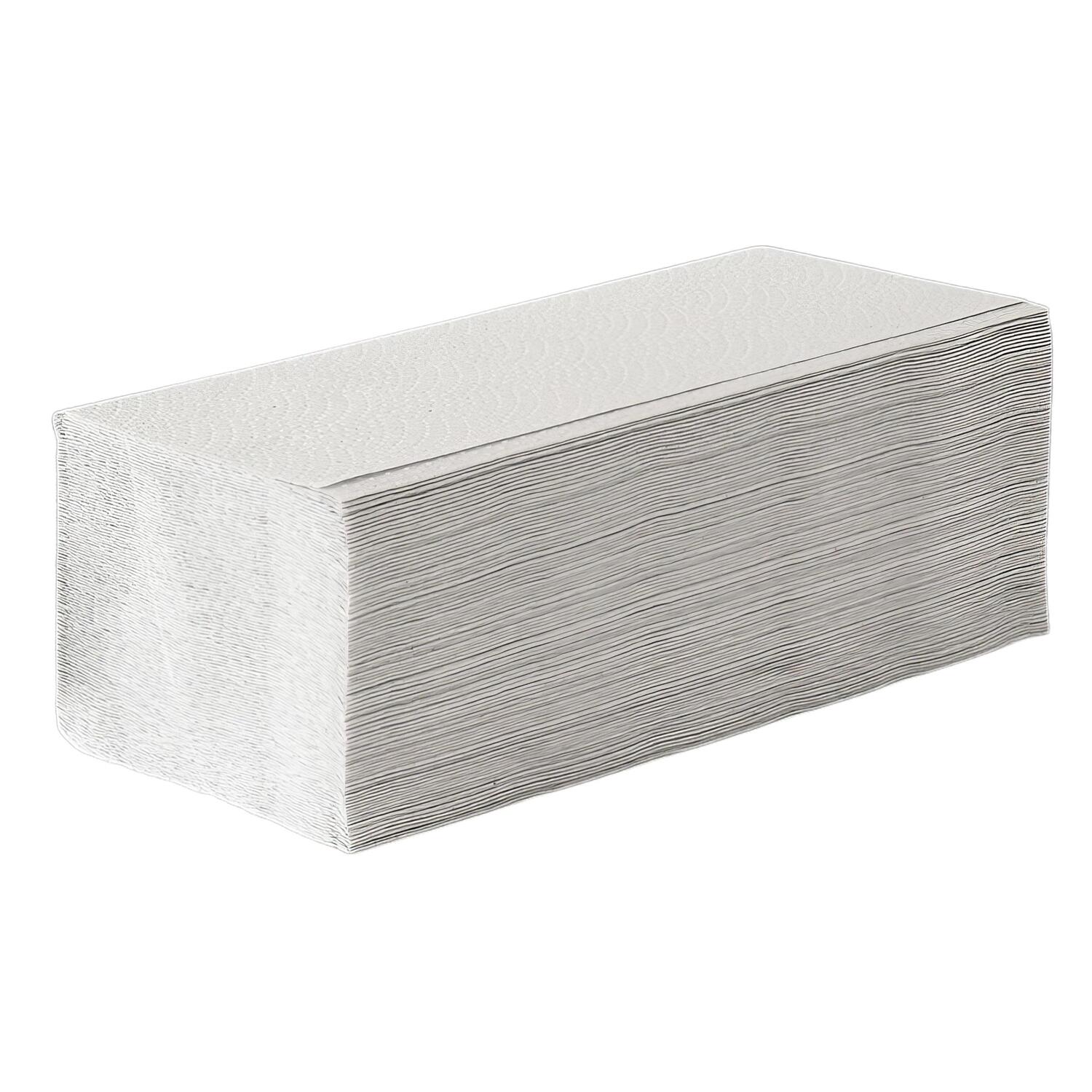 EcoLine Falthandt�cher V-Falz 25x20 cm, 1-lagig recycling 20 x 250 St�ck = 5000 Stk.