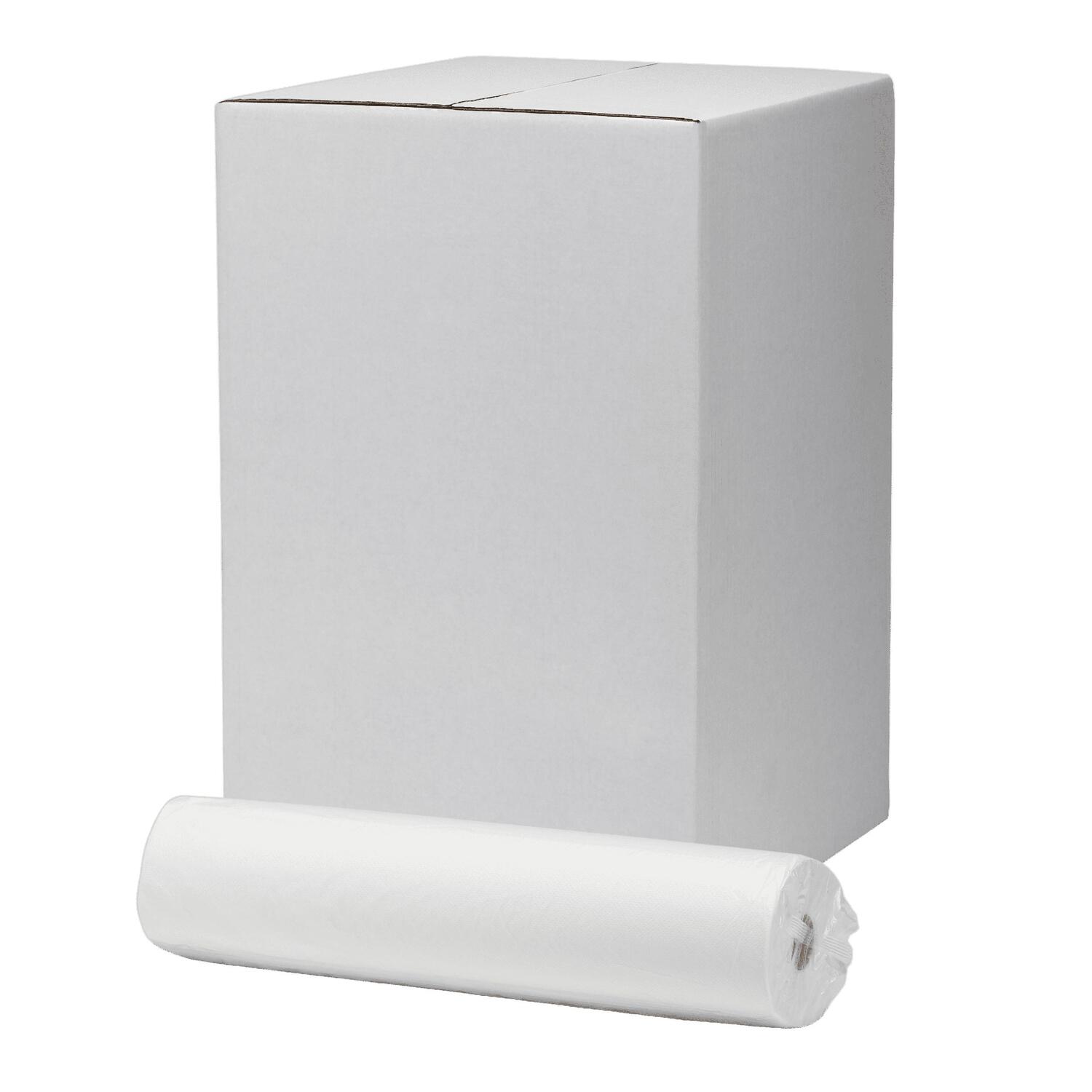 Celtex Liegenabdeckungen 2-lagig Papier mit PE-Beschichtung wei� 44,5x38cm 265 Abrisse, 6 Rollen je 100m