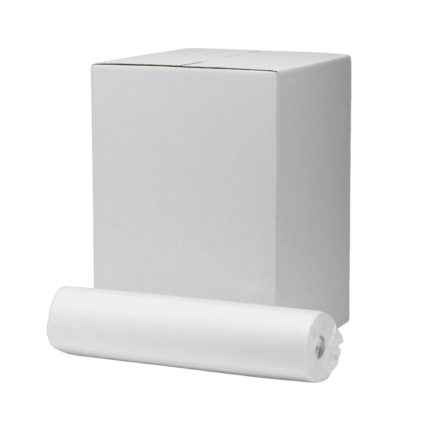 Celtex Liegenabdeckungen 2-lagig Papier mit PE-Beschichtung wei� 49,5x38cm 265 Abrisse, 6 Rollen je 100m