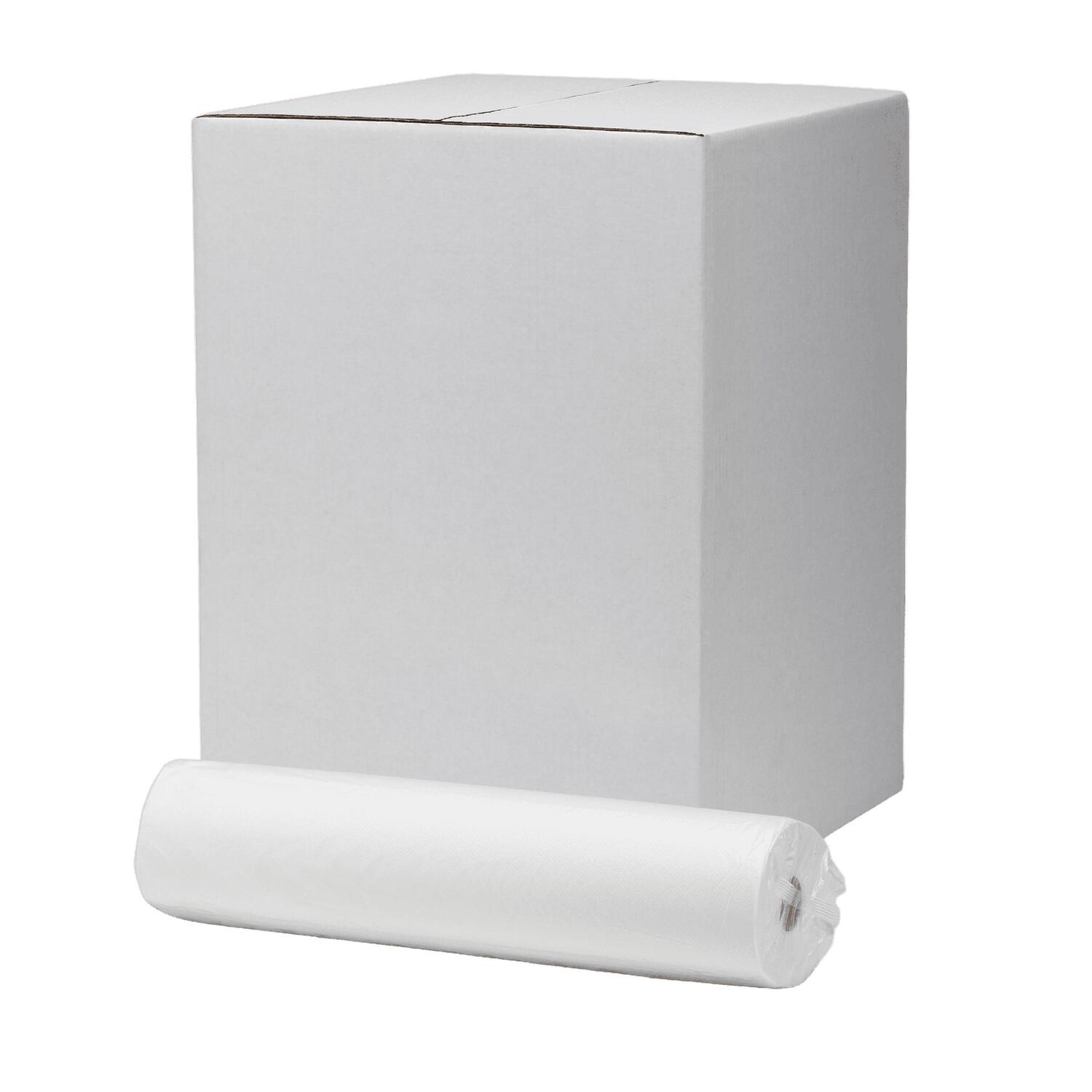 Celtex Liegenabdeckungen 2-lagig Tissue wei� 40x38cm 395 Abrisse, 6 Rollen je 150m