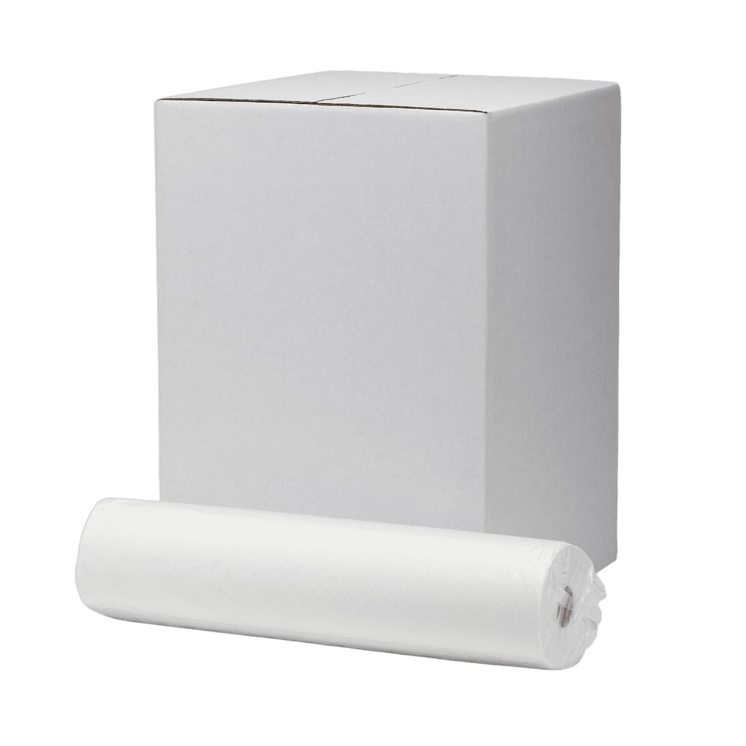 Celtex Liegenabdeckungen 2-lagig Tissue wei� 55x38cm 395 Abrisse, 4 Rollen je 150 m