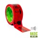 Warnband Klebeband 48mmx66m activaTape Low Noise rot mit Aufdruck Vorsicht Glas