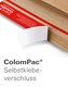 ColomPac Universalverpackung Wickelverpackung starke B-Welle 388 x 280 x -100mm mit Selbstklebeverschluss & Aufreifaden