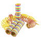 Luftschlangen aus Papier bunt schwer entflammbar, 4m, 2 Rollen